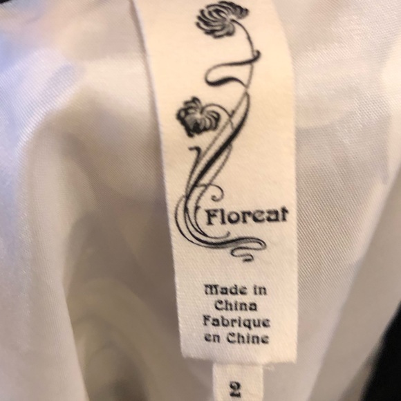 Anthropologie Floreat Ocean Mist Skirt size 2 - Picture 3 of 3